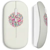 MANIACASE Souris Sans Fil - - Arbre Multicolor - Clé USB WiFi - Compatible Mac et PC - Design Unique