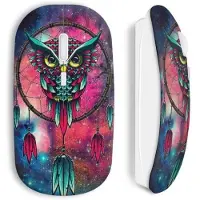 MANIACASE Souris sans Fil Hiboux catch dreamer graphic