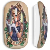 CAPACHEAP Souris Sans Fil Cendrillon Punk