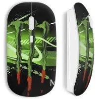 MANIACASE Souris Sans Fil Monster Energy Green Art Blood
