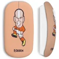 MANIACASE Souris Sans Fil Robben Football