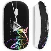 MANIACASE Souris sans fil Pink floyd dark side of the moon