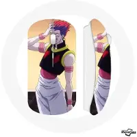 MANIACASE Souris Sans Fil - - Hisoka Hunter x Hunter - Compatible Mac et PC - Clé USB incluse - Blanc