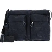 Mandarina Duck Femmes, Sac à main, Sac bandoulière crossover luxe, irisé et fonctionnel pour femme, Bleu