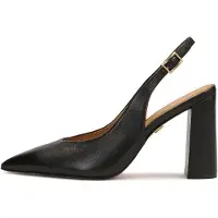 Kazar Escarpins à bride arrière noir