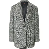 BOSS pour femme. 50547446 Blazer Jasata gris (38), Casuel, Classique, Acrylique