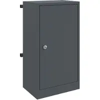 vidaXL boîte aux lettres Anthracite 30 x 23 x 55 cm Acier