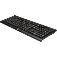 HP K2500 - Clavier - sans fil - 2.4 GHz - Belge