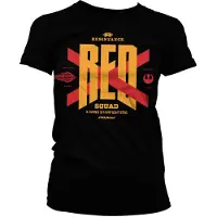 Merchandising Star Wars 7 - T-Shirt Red Squad Girl - Black (L)