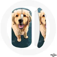 MANIACASE Souris Sans Fil Golden retriever Chiot
