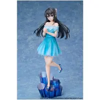 Elcoco Rascal Does Not Dream Of A Knapsack Kid Ai Sakurajima Jewel Princess 1/7 M 27 Cm Figure Bleu