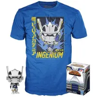 Funko POP! My Hero Academia And Short Sleeve T-shirt Tenya Iida Ingenium Bleu M Enfants