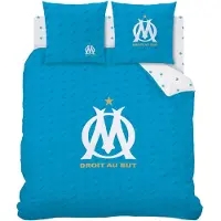 Olympique Marseille Housse De Couettes Olympique De Marseille 2 Places