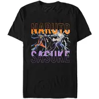 Difuzed - And Sasuke - T-Shirt - Noir - Xxl - 100% Coton,Jersey