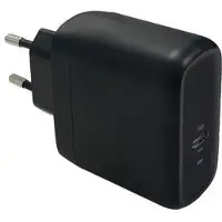 Accsup Chargeur secteur pour ordinateur portable USB Type-C 65 W Noir