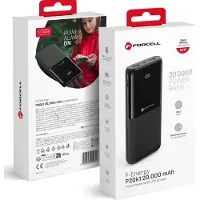 Forcell Batterie Externe Forcell De 20.000 Mah Noire