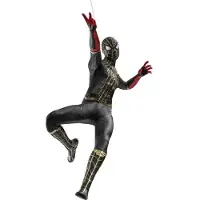 Hot toys Figurine Mms604 - Marvel Comics - Spider-Man : No Way Home - Spider-Man Black & Gold Suit