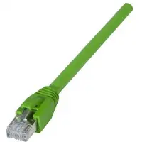 Exertis Connect Cordon RJ45 CAT 6a S/FTP PUR Snagless - 3m / Vert