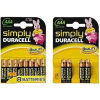 Duracell Piles AAA - 8 pièces