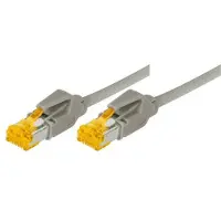 Tecline 12417883 12417883 Câble de brassage S/FTP, PIMF, CAT 6a, Gris, 5,0m