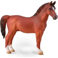 Collecta Étalon Hackney Châtain Xl Figurine