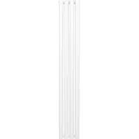 MonsterShop Radiateur ? Colonne Ovale Chauffage Vertical Blanc 1600mm x 240mm