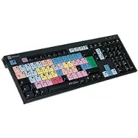 Logickeyboard Avid Media Composer Clavier USB QWERTZ Français Multicolore (CKB-MCOM4-BJPU-FR)