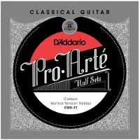 Daddario D'Addario CBN-3T Pro-Arte Carbon Jeu de 3 cordes aigues pour guitare classique - normale