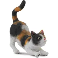 Collecta les chats : Chat domestique 5 cm brun/blanc