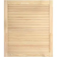 vidaXL Porte d'armoire à persiennes 61,5x49,4 cm bois de pin massif