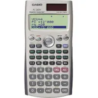 Casio Fc-200v-s-eh Calculator Argenté