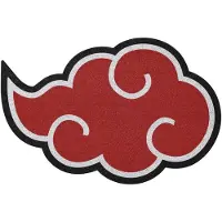 Grupo Erik Naruto Shippuden Akatsuki Doormat Rouge