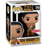Funko POP! Figurine POP Star Wars 779 Ezra Bridger with Sith Holocron Special Edition