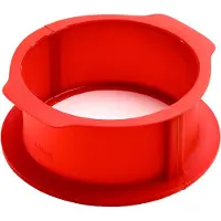 Lékué Charlotte, Moule à gâteau, Rouge
