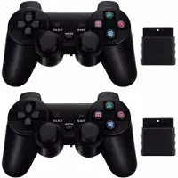 Strasse Game 2 X Manette sans fil pour Sony Playstation 2, PS2, PSTwo - 2.4 Ghz
