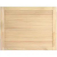vidaXL Porte d'armoire à persiennes 39,5x59,4 cm bois de pin massif