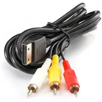Strasse Game Cable Audio Vidéo Av Rca Tv Pour Sega Dreamcast - 1,8 Mètre
