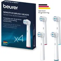 Beurer 10158 4 Sensitive Zahnbürstenaufsätze