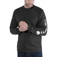 Carhartt Dearborn Relaxed Fit Long Sleeve T-shirt Bleu M Homme