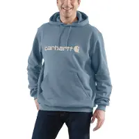 Carhartt Marquette Logo Hoodie Bleu XL