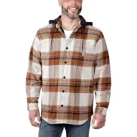 Carhartt Rugged Flex Flannel Hooded Chemise Taille