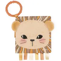 Kaloo Livre d'activités bébé lion jouet éducatif souple
