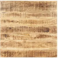 vidaXL Dessus de table Bois de manguier solide 15-16 mm 60x60 cm