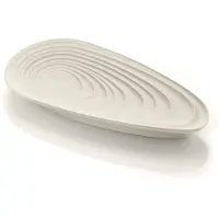 Guzzini Repose-Cuillère En Plastique Recyclé Blanc 25 Cm