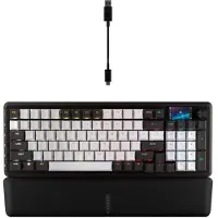 Corsair Clavier gaming Azerty Français filaire mécanique Vanguard 96 Noir et Blanc