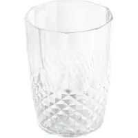 Alpina Ensemble De Verres 6 Pièces Verres À Eau Avec Effet Cristal 400ml - Verrerie Élégante Pour Boissons Et Cocktails
