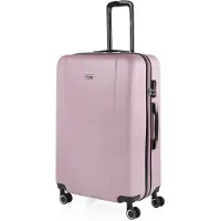Itaca Valise De Voyage Rigide 4 Roues Trolley De Grande Taille XL 75 Cm En ABS. Résistante Et Légère. Poignée 2 Anses Et Cadenas. Étudiant Et Professionnel. 71170