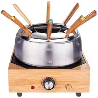 Little Balance FONDUE WOOD & INOX 8P