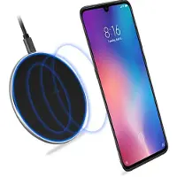 Xeptio Chargeur sans Fil QI Wireless à Induction Xiaomi Redmi Go - Station de Chargement Fast Charge avec Patch de compatibilité (récepteur de charge) inclus
