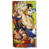 Dragon Ball Z Dragon Ball S - Super Saiyan - Serviette De Plage 100% Coton 70x140cm